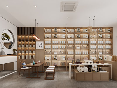 新中式茶叶店