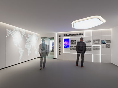 工业风开放式展厅展览