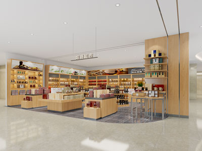 现代茶叶店