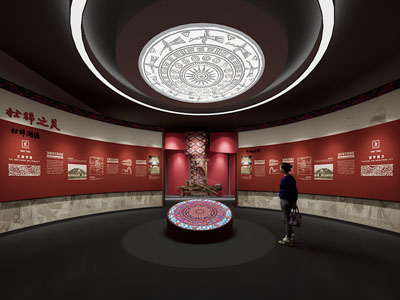 现代壮锦博物馆 文化馆 展厅展览