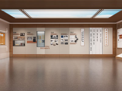 新中式展厅展览 公共空间