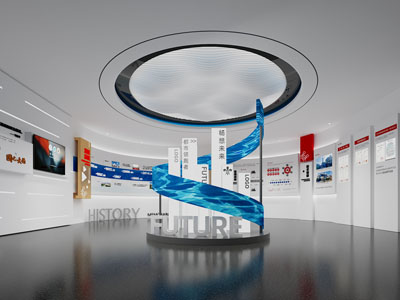 现代展厅展览