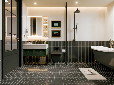 法式卫生间 浴室