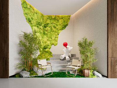 室内景观植物小品