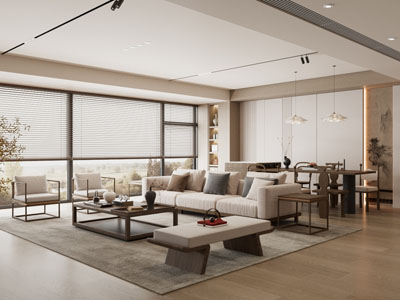 中古客厅餐厅