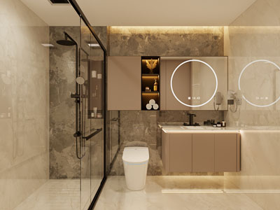 现代意式卫生间