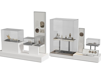 现代展台 文物展柜 展示台