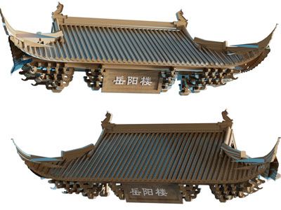 新中式屋檐