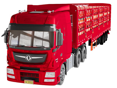 现代货运车 卡车 物流车 重型载货车