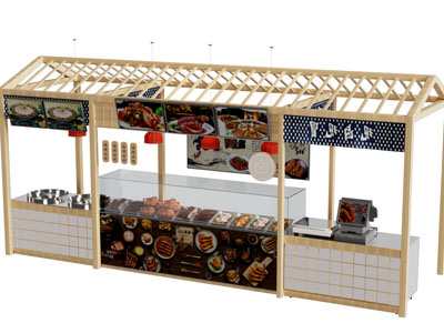 新中式熟食店 卤味档口 小吃店