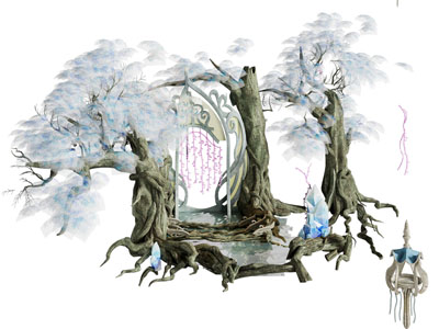 现代树