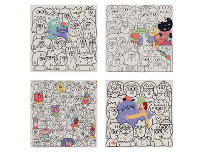 装饰画 儿童画 卡通画 挂画