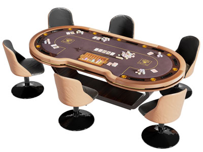 现代娱乐桌椅组合 棋牌桌
