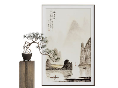 新中式挂画 国画 古画