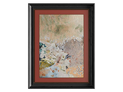 美式抽象挂画 油画
