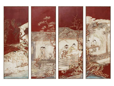 新中式装饰画 人物画