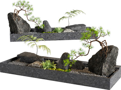 现代室内造景 小品