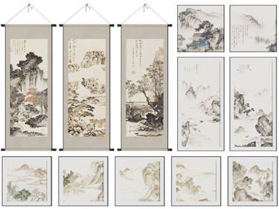 挂画 山水画 装饰画
