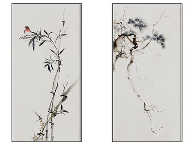 新中式植物画 挂画