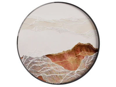 新中式山水装饰画