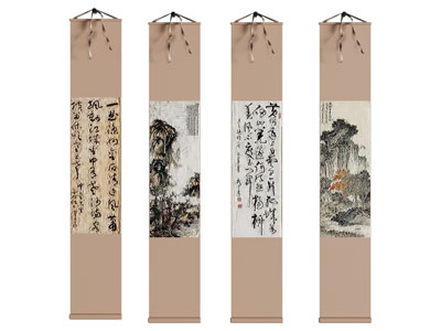 新中式装饰挂画