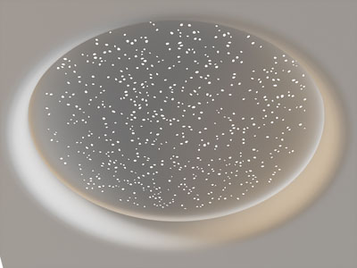 现代星空天花吊顶