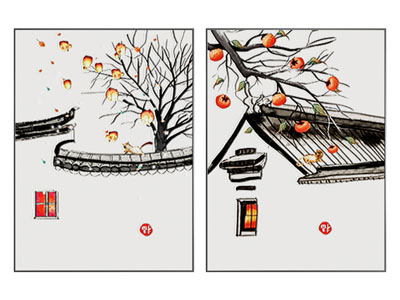 新中式装饰挂画
