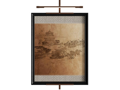 复古中古挂画 装饰画 高级挂画