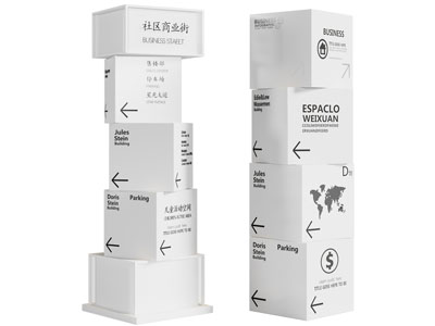 楼层指示牌 导视牌 指引牌 指路牌