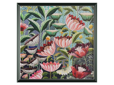 法式花卉画 复古画 装饰画