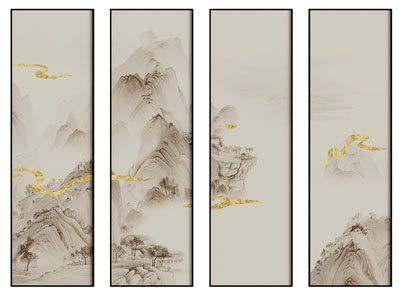新中式装饰挂画