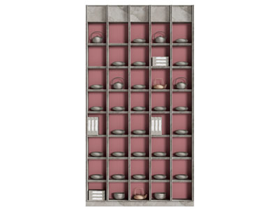 新中式茶具装饰柜 展柜