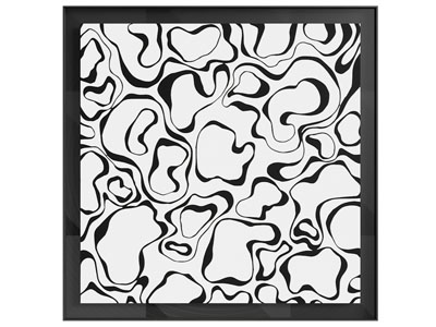 极简现代抽象挂画 黑白艺术挂画 线条感艺术挂画 点线