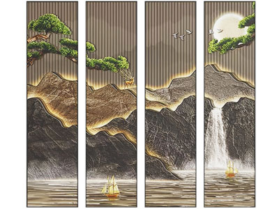 新中式山水画 挂画