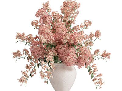 侘寂风花瓶 鲜花 陶罐 花艺