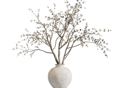 奶油中古花瓶