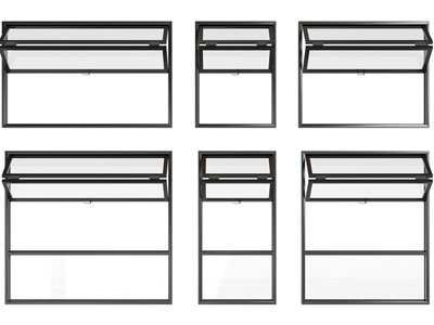 现代中古窗 折叠窗 推拉窗 上下折叠窗 法式折叠窗 中古风折叠窗