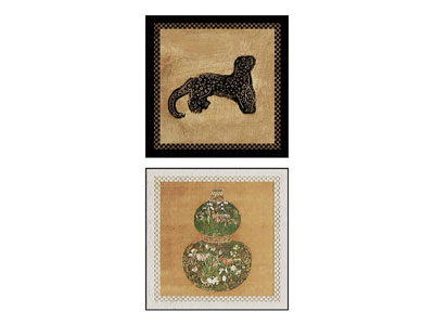 中古侘寂挂画 油画 书房挂画 床头挂画 客厅挂画 玄关
