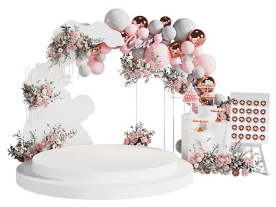 现代婚庆婚礼美陈