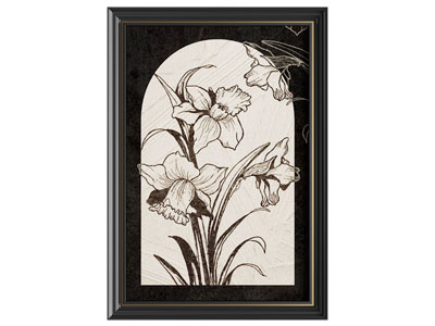 法式花卉画 装饰画