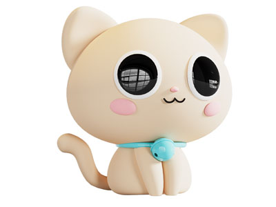 现代猫咪摆件