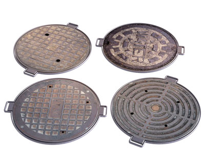现代景观小品 马路井盖 雨水井盖 下水道井盖 排水口