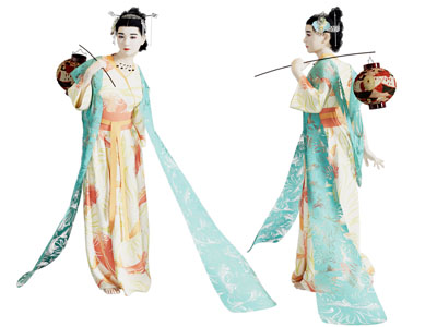 现代古装美人 女人