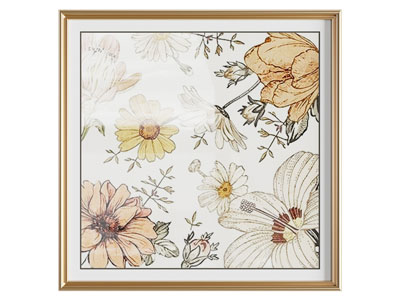 法式花卉画 装饰画