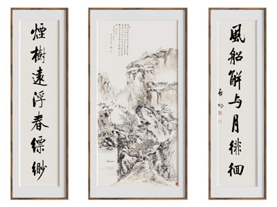 新中式 中堂装饰画