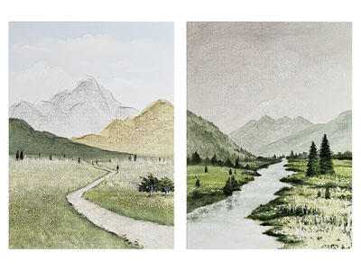 侘寂风装饰画
