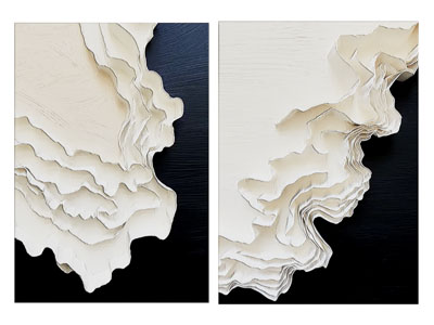 肌理画 装饰画
