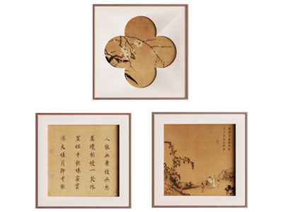 新中式复古宋式挂画
