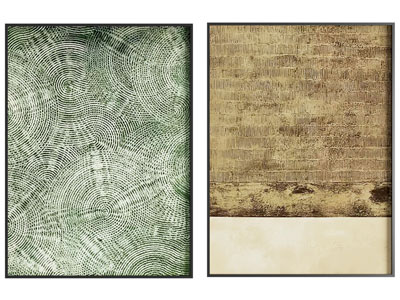 中古侘寂挂画