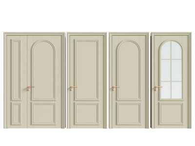 法式单开门